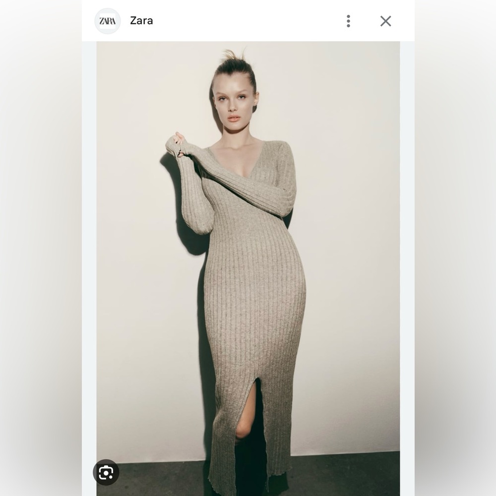 NWT Zara sweater dress